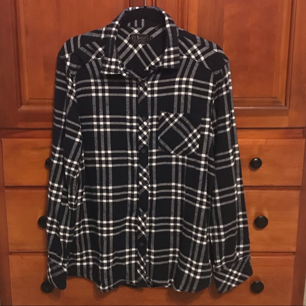 Ci Sono flannel shirt